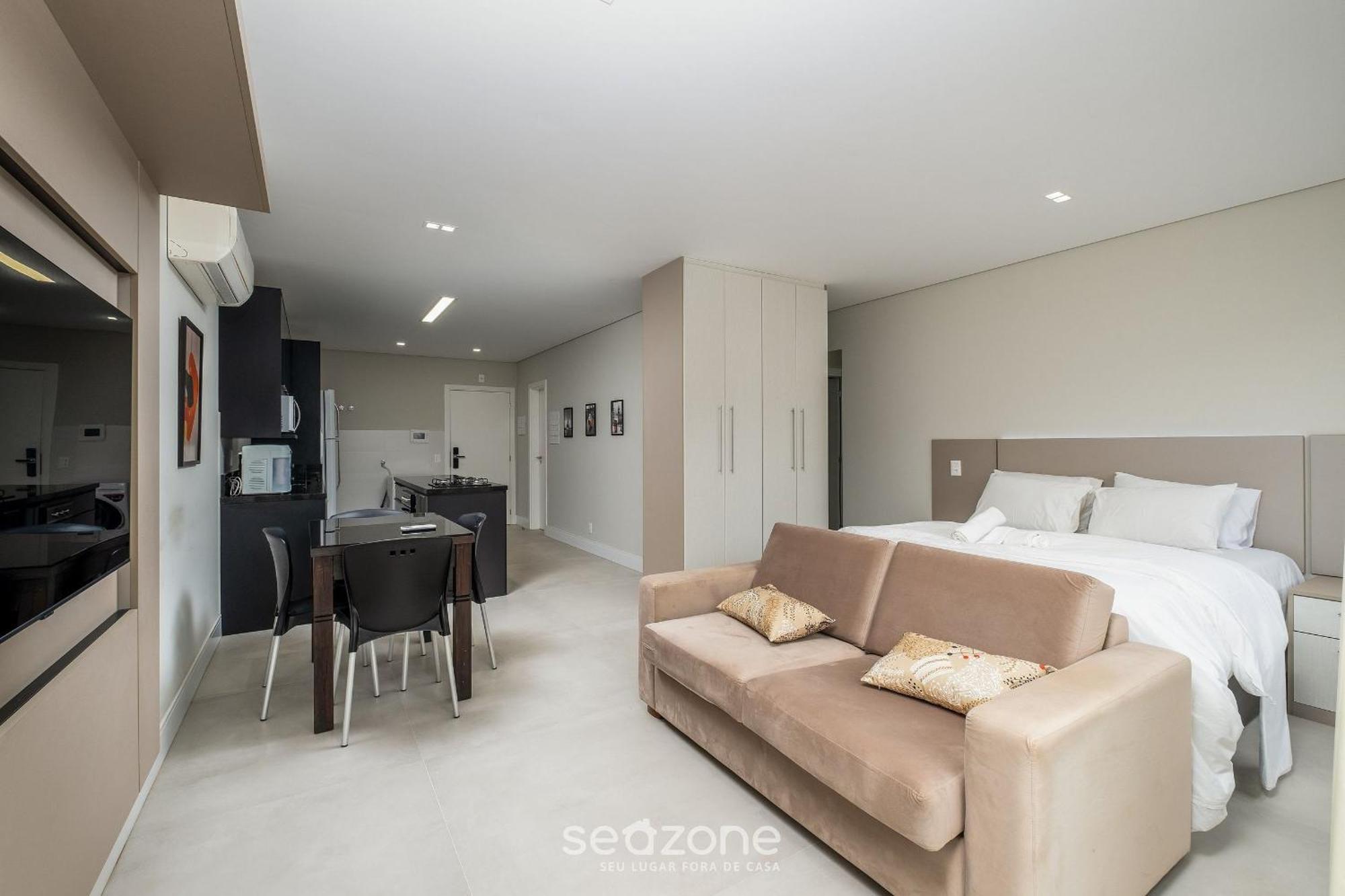 Estudio Moderno A 4 Min Da De Jurere Elu207 * Florianopolis